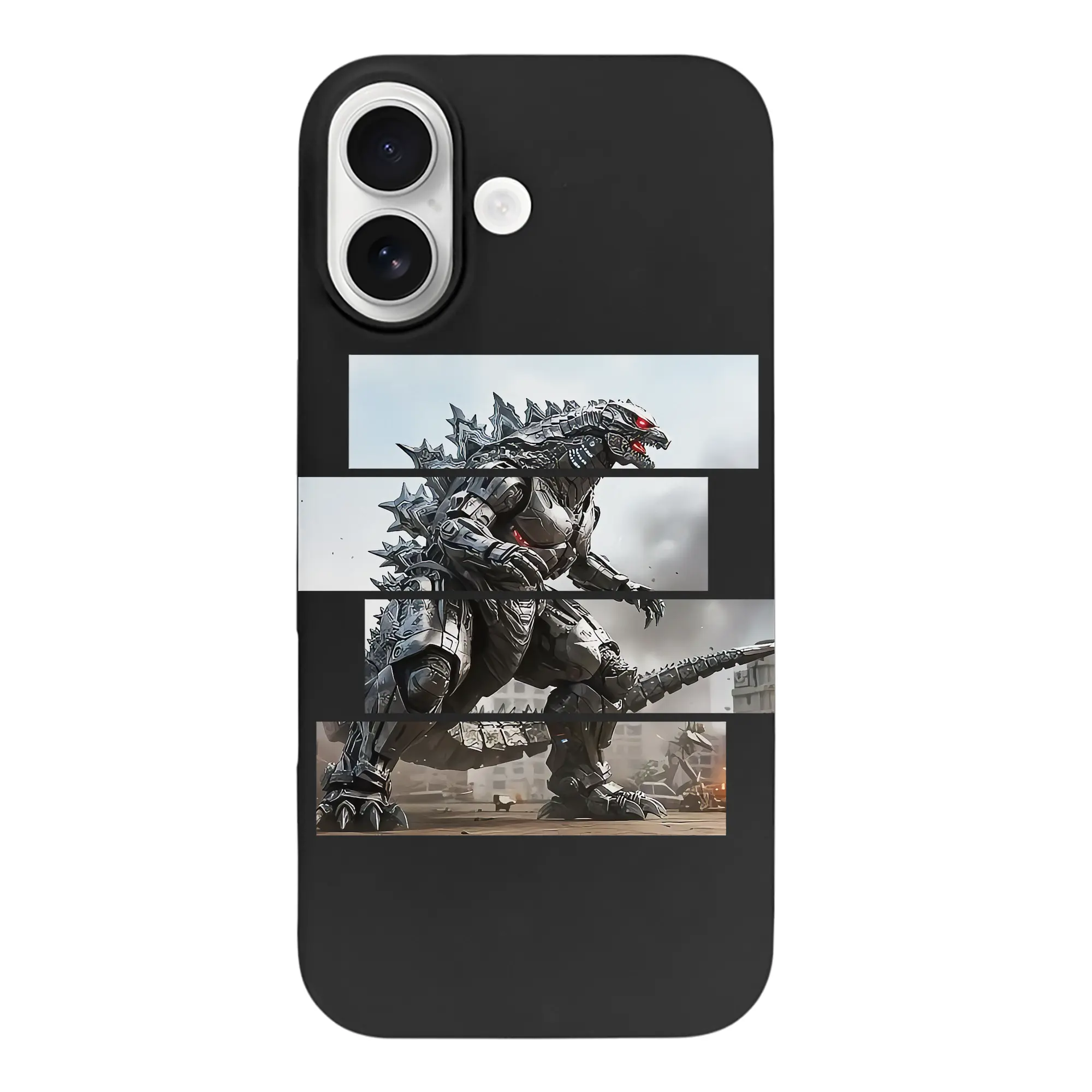 ゴジラ グッズ,メカゴジラ - iPhone 17 シリーズ シリコンケース 薄型 耐衝撃 指紋防止 ソフトタッチカバー 精密フィット 傷防止 保護ケース iPhone 17/17 Air/17 Pro/17 Pro Max 対応